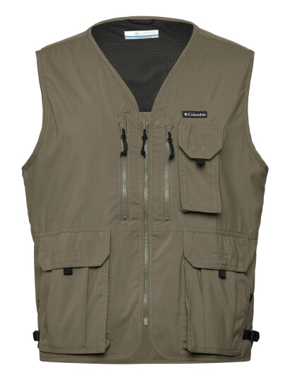 Columbia Sportswear Silver Ridge Utility Vest Khaki green XXL