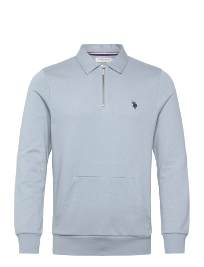 U.S. Polo Assn. Theodor Reg Hz Uspa M Sweat - Blue - L U.S. Polo Assn. Theodor Reg Hz Uspa M Sweat - Blue - L