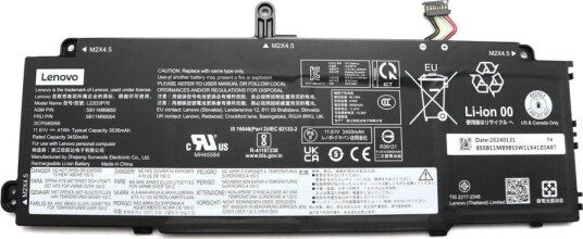 41Wh Internt Litium-Ion-Batteri