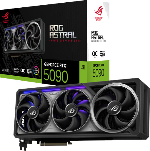 Asus ROG Astral GeForce RTX 5090 32GB GDDR7 Grafikkort