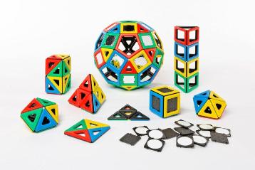 Polydron MAG Deluxe institusjonssett 184 deler Polydron MAG Deluxe institusjonssett 184 deler