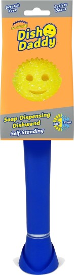 Scrub Daddy Soap Dispensing Dishwand Blue Scrub Daddy Soap Dispensing Dishwand Blue