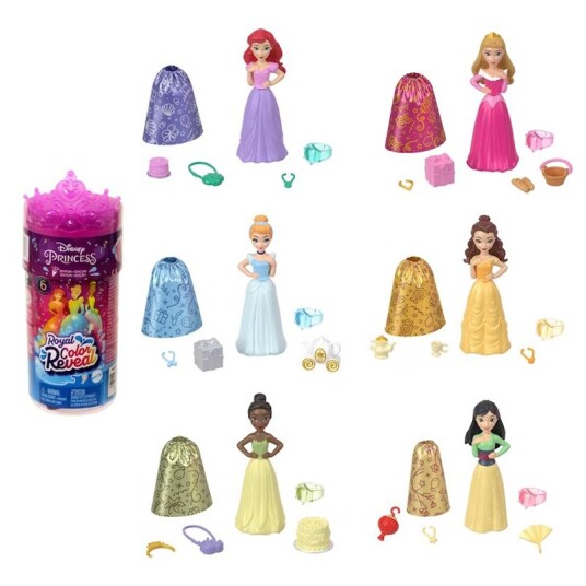 Disney Prinsesse Royal Color Reveal Overraskelsesfigur Disney Prinsesse Royal Color Reveal Overraskelsesfigur