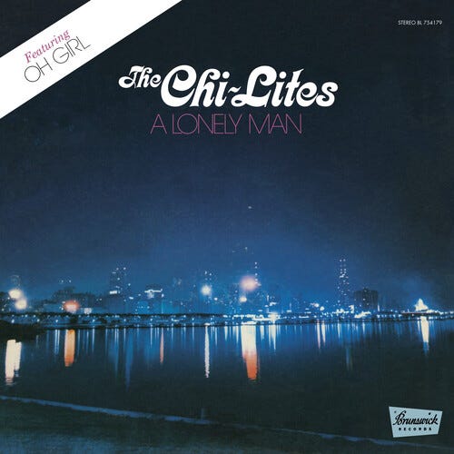 The ChiLites Lonely Man LP/Vinyl