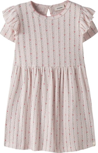 Lil"Atelier Nmfrachello Duna Ss Dress Lil Pink 110