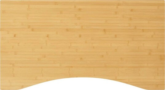 vidaXL Skrivebordsplate 110x60x4 cm bambus