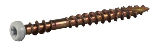 ESSVE 3,9 mm Hvit Sokkelskrue 42 mm med TX10, 400-pakning