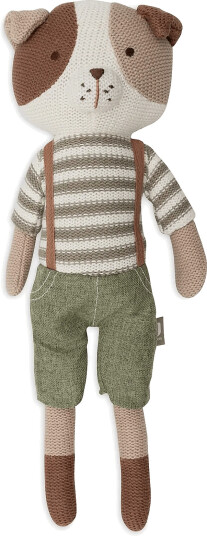 Jollein Stuffed Animal Mick/Jill Brown 40 CM Jollein Stuffed Animal Mick/Jill Brown 40 CM