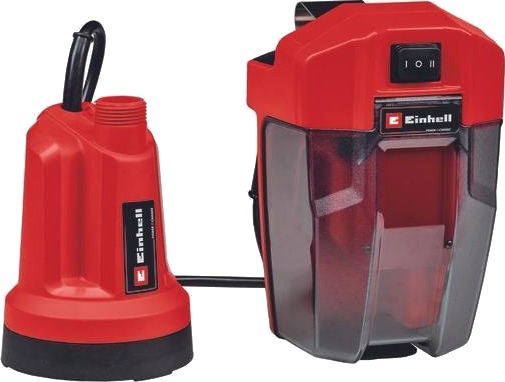 Einhell Ge Sp 18 Ll Li 1X4,0Ah Batteri 0,8 Stang 4500 L/T Ipx8 Sort Rød