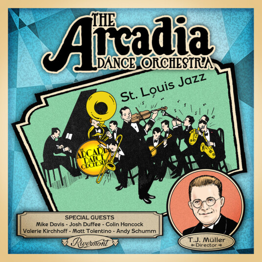 Arcadia Dance Orchestra St. Louis Jazz CD