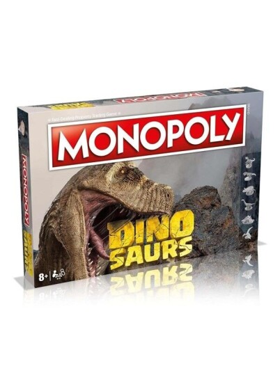 Winning Moves Monopoly Dinosaurs English