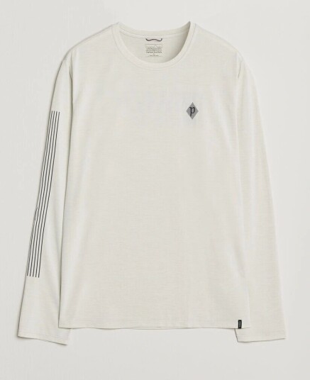 Patagonia Long Sleeve Cap Cool Shirt Dyno White