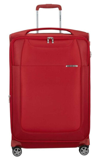 Samsonite D'Lite lett myk utvidbar medium koffert 71 cm Chili Red Samsonite D'Lite lett myk utvidbar medium koffert 71 cm Chili Red