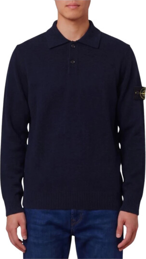 Stone Island Herre Strikkevarer Blå M,