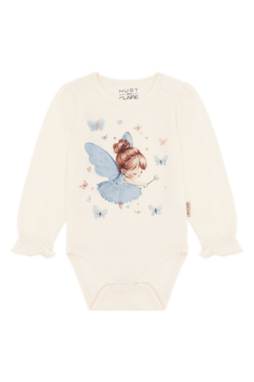 Hust And Claire Body I/e HCBritt Baby Fairy Ivory 2 år 92 Langermet Body Hvit Hust And Claire Body I/e HCBritt Baby Fairy Ivory 2 år 92 Langermet Body Hvit
