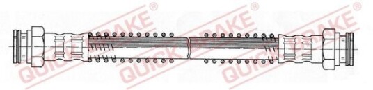 Bremseslange QUICK BRAKE 22.512 Bremseslange QUICK BRAKE 22.512