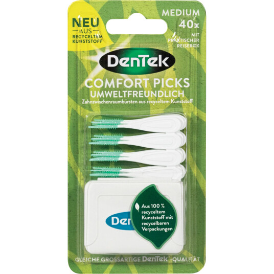 Miljøvennlige Soft Sticks DenTek Eco Comfort Picks 40 stk.