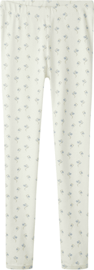 Lil' Atelier Nmfgayo leggings til småbarn Coconut Milk