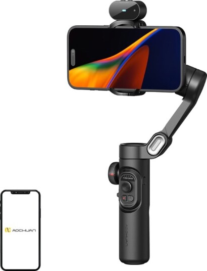 Gimbal Stabilisator 3-Sier Śledzenie Ai Gesty På Telefon / Aochuan Smart Xe Gimbal Stabilisator 3-Sier Śledzenie Ai Gesty På Telefon / Aochuan Smart Xe
