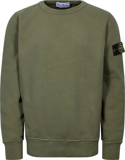 Stone Island Kids Sweatshirt   Green   140