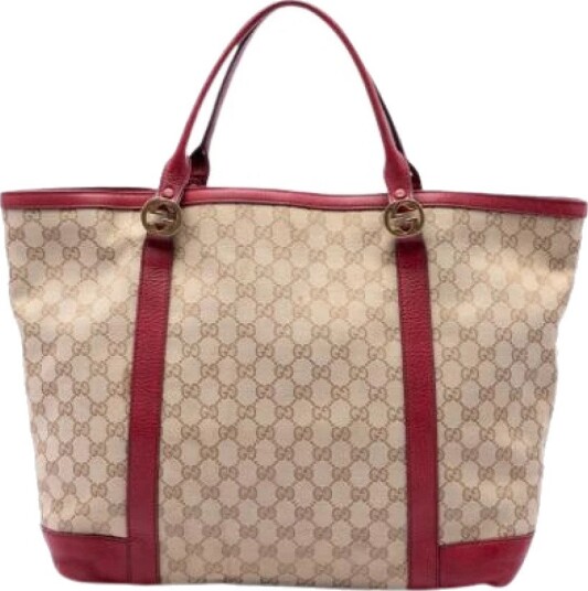 Gucci Vintage Dame Pre owned Beige ONE SIZE, Gucci Vintage Dame Pre owned Beige ONE SIZE,