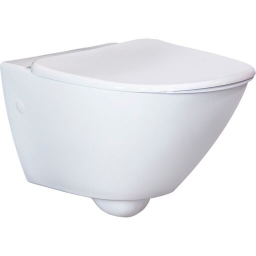 Toalett Bathlife Spola med Lokk Toalett Bathlife Spola med Lokk