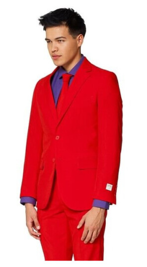 Rødt Jakkesæt Opposuits