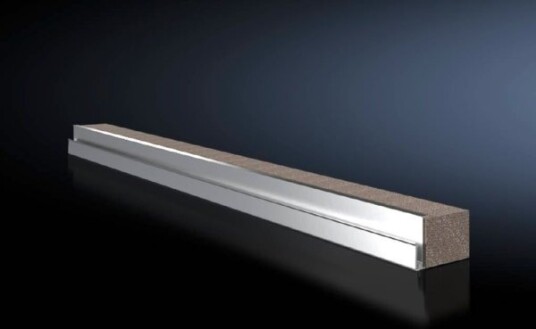 Rittal Vx 8618.800 Kabelkanal Grå Aluminium Ip55 600 Mm 2 Stykker 8618800