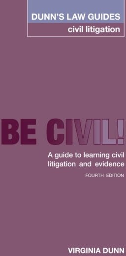 Dunn'S Law Guides -Civil Litigation 4th Edition Av Virginia Dunn