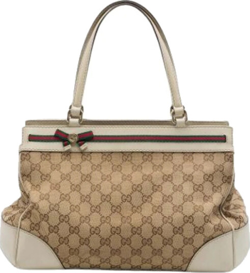 Gucci Vintage Dame Beige