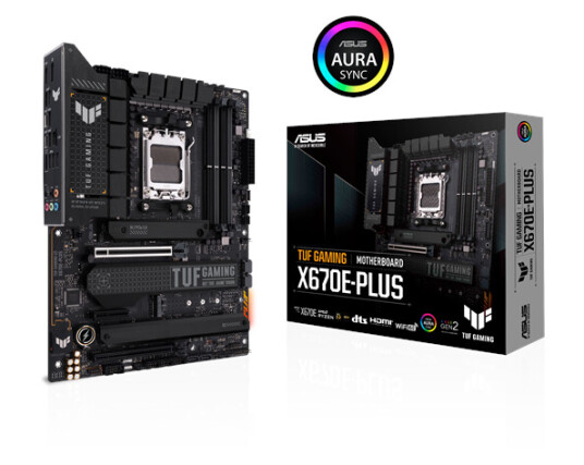 ASUS TUF GAMING X670E-PLUS Hovedkort - AMD X670 - AMD AM5 socket - DDR5 RAM - ATX ASUS TUF GAMING X670E-PLUS Hovedkort - AMD X670 - AMD AM5 socket - DDR5 RAM - ATX