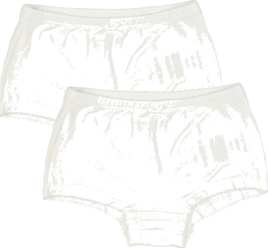 Minymo Hipsters   2 pack   Bambus   Hvit   Minymo   1 år 80   Hipsters