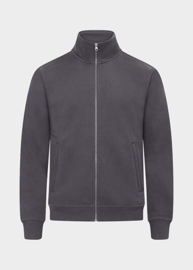 Clique Miami Cardigan Metallgrå L Fleecetrøyer