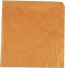 Burgerlomme Xl 190 X190 Mm 40 Gr Brun Greaseproof,1000 Stk/Krt