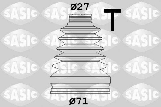 Sasic Mansjett drivaksel SASIC 1906032