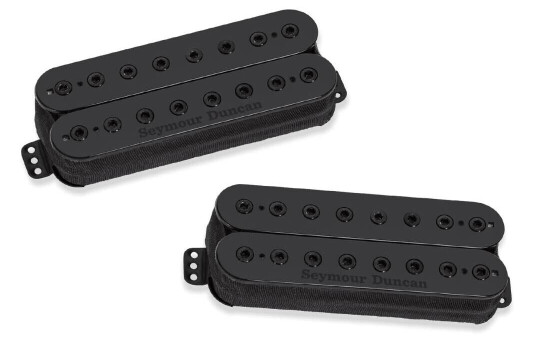 Seymour Duncan Holcomb Scarlet & Scourge Set 8-String Black