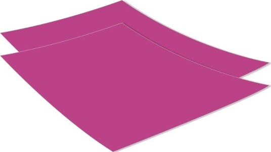 Kartong 300g, A4 10 ark rosa