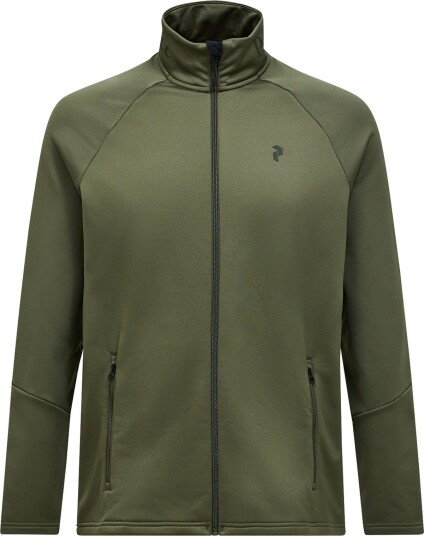 Peak Performance Men's Rider Essentials Zip Jacket Pine Needle/pine Needle/ M