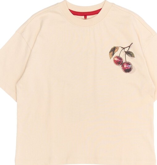 The New Tnrita Os S_S Tee - Cream - 98/104