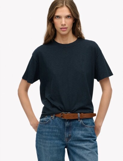 Superdry Studios Crew Tee Navy 14