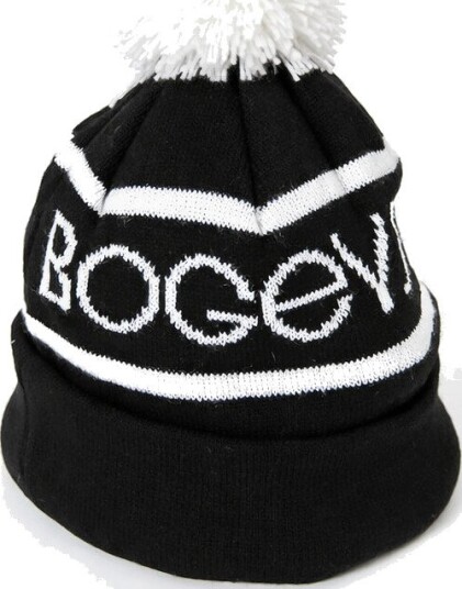 Bogeys & Birdies Bobble Hat Svart Hvit Golflue Black/White Large-XLarge Bogeys & Birdies Bobble Hat Svart Hvit Golflue Black/White Large-XLarge