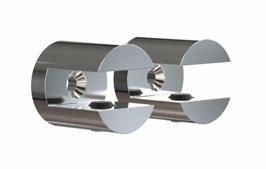Frost Nova hylleholder, 26 mm, 2 stk., krom Frost Nova hylleholder, 26 mm, 2 stk., krom