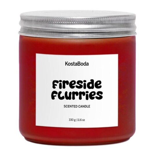 Kosta Boda Mind duftlys 10 cm Fireside Flurries