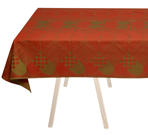Georg Jensen Damask Christmas duk 140x240 cm Archive Red