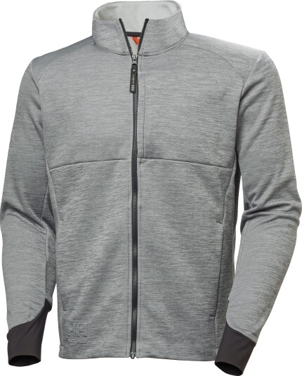 Helly Hansen Workwear Fleecejakke Tech 72380-930 Mellomlager Gråmelert