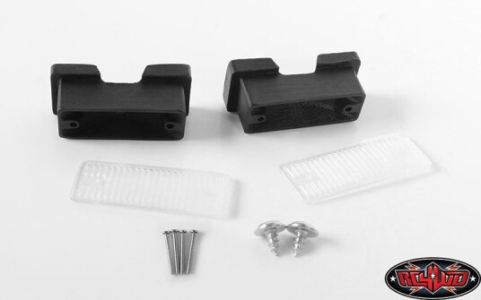 FRONT GRILLE FOG LAMPS FOR TRAXXAS TRX-4 '79 BRONCO RANGER XLT