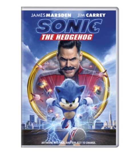 Sonic The Hedgehog DVD Sonic The Hedgehog DVD