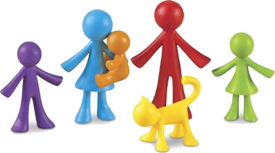 Learning Resources Min familie 72 figurer