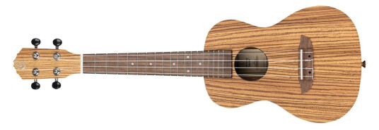 Ortega Guitars Ortega Rfu11z-L Concert Ukulele Med Gigbag, Lefthand