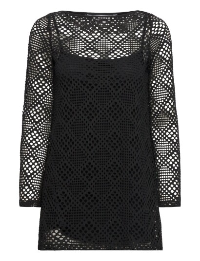 Mango | Geometric Pattern Openwork Dress | S